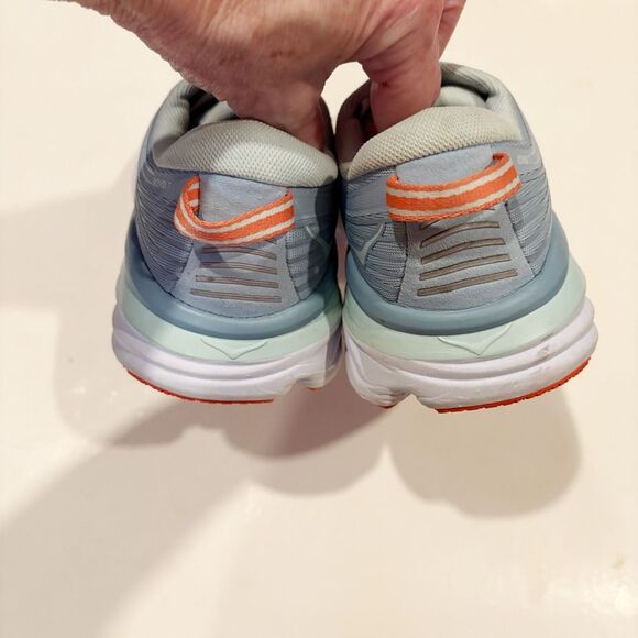 Hoka One One Bondi 7 Sneaker Blue Fog Women’s Size 7.5 - Picture 6 of 8